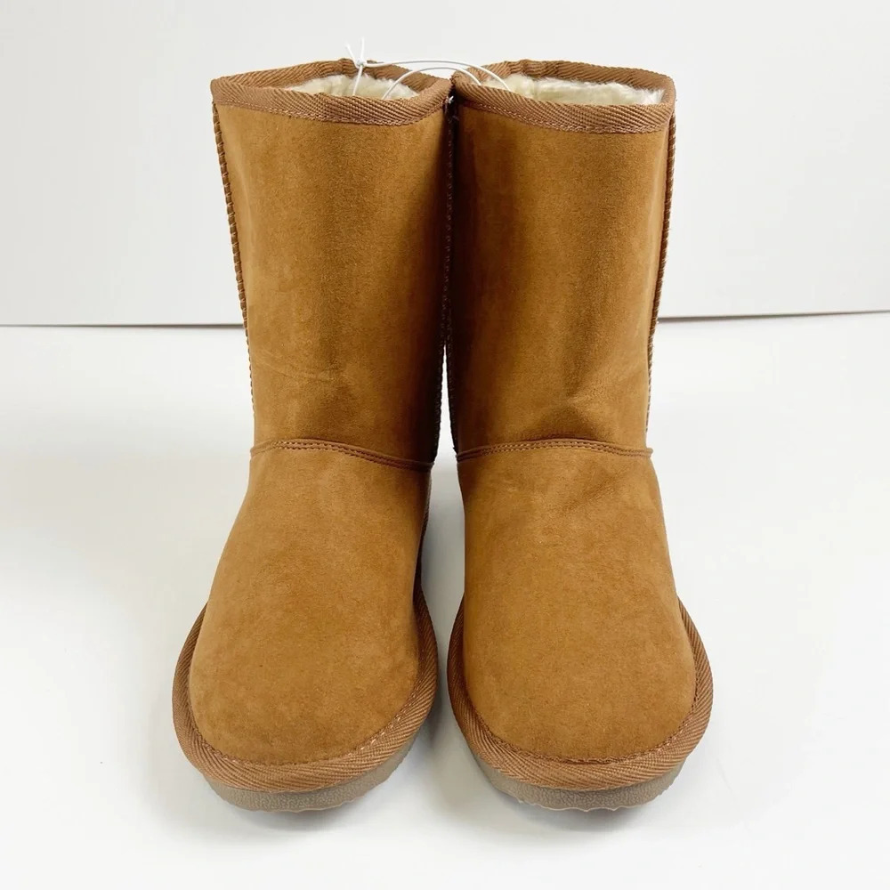NEW Harper Canyon Girls Tan Emmerson Booties Boots Pull On Size 3M